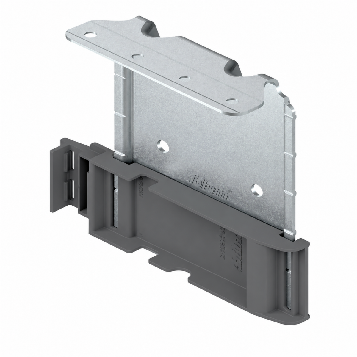 Blum SERVO-DRIVE Upper Attachment Bracket With Pre-Mounted Adapter Screw-On by W&B