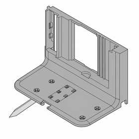 Blum SERVO-DRIVE Attachment Bracket 1 Tier Screw-On by W&B