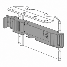 Blum SERVO-DRIVE Upper Attachment Bracket With Pre-Mounted Adapter Screw-On by W&B