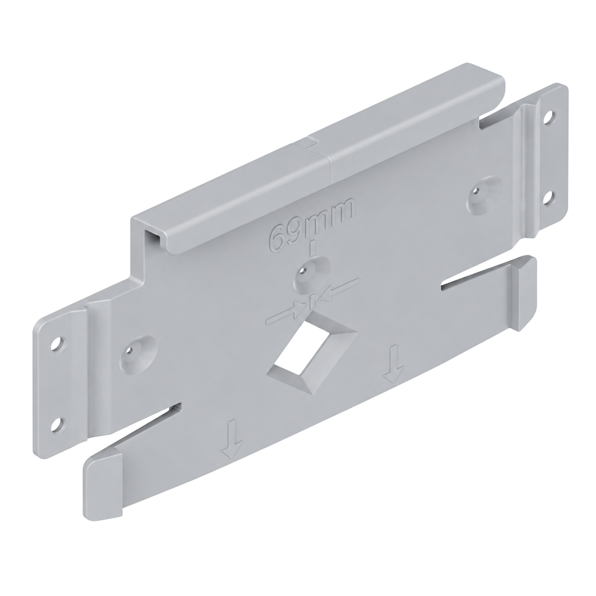 Blum SERVO-DRIVE Flex mounting plate for dishwashers by W&B