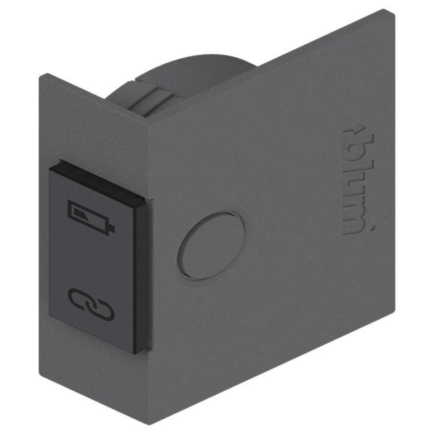 Blum SERVO-DRIVE Switch Dark Grey by W&B