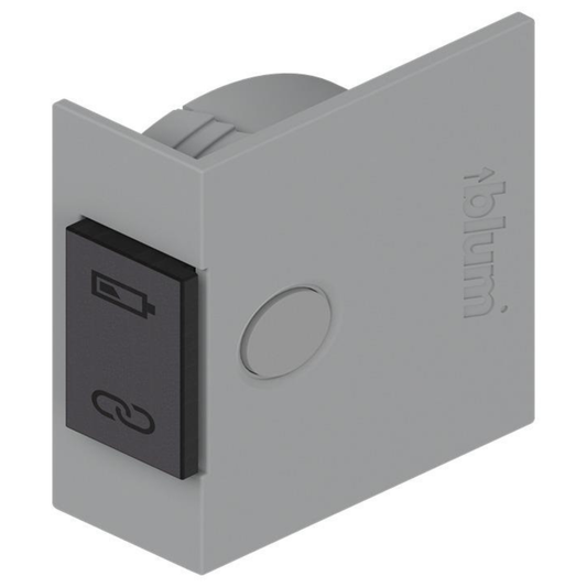 Blum SERVO‑DRIVE light grey activation switch 23P5020 for AVENTOS and electric drawer opening systems