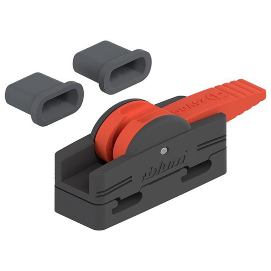 Blum SERVO‑DRIVE connecting node Z10V100E‑01 with 2 cable end protectors for electrical opening system
