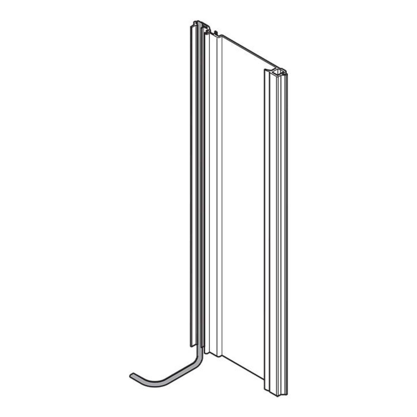 Blum SERVO-DRIVE Bracket Profile Length 670mm Cabinet Height 680mm With Cable by W&B
