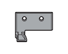 Blum SPACE CORNER Trigger Right Hand in Grey Z33.005-01 by W&B