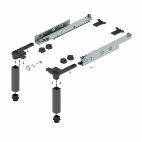Blum SPACE STEP set NL 410mm by W&B