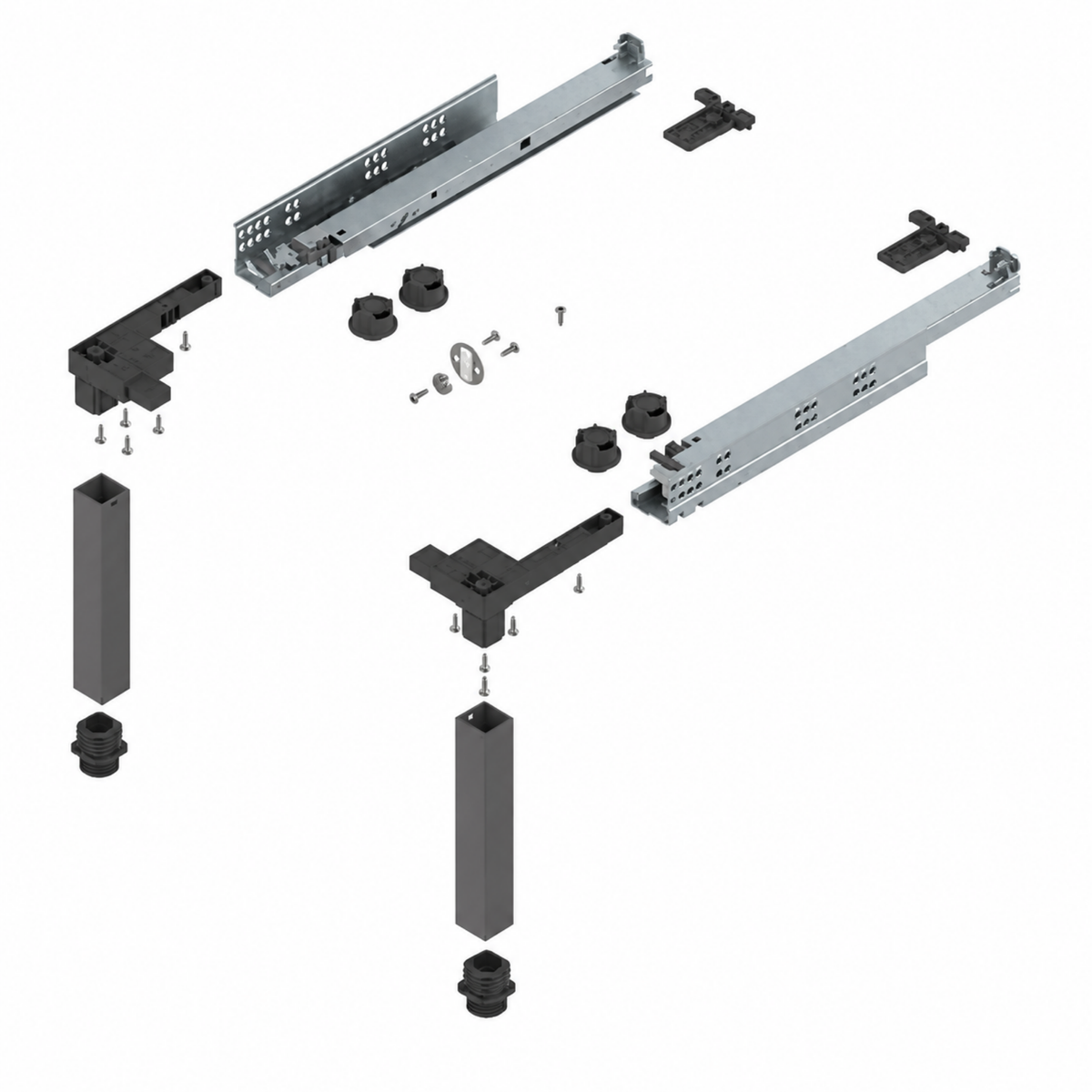 Blum SPACE STEP set NL 460mm by W&B