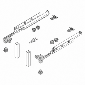 Blum SPACE STEP set NL 460mm by W&B