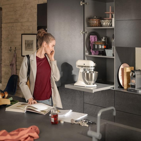 Blum Synchronisation Shaft for Pull-Out Shelf Lock by W&B
