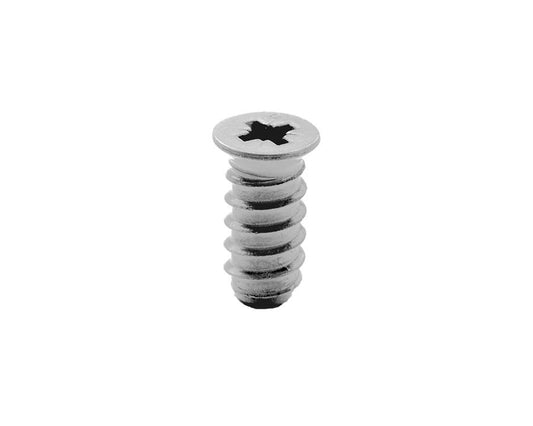 Blum system screws, 6 mm × 14.5 mm, counter‑sunk head, nickel‑plated steel, pack of 250 for drawer and furniture assembly