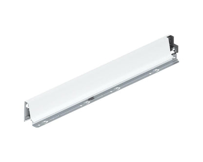 Blum TANDEMBOX Antaro 550mm left-hand drawer sides in silk white – full-extension steel sides, 65 kg load capacity, industrial pack of 20 for commercial and residential kitchens by Wilson and Bradley