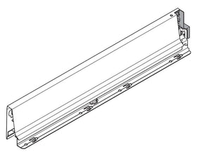 Blum TANDEMBOX Antaro Silk White Side Left Hand 550mm Industrial Pack Of 20. *Must be purchased in Pack quantity of 20*378M5502SA by W&B