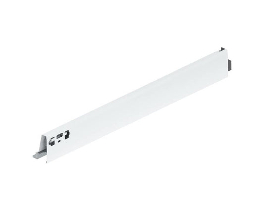 Blum TANDEMBOX Antaro 550mm right-hand drawer sides in silk white – full-extension steel sides, 65 kg load capacity, industrial pack of 20 for commercial and residential kitchens by Wilson and Bradley
