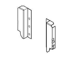 Blum TANDEMBOX antaro Back Bracket B Height 83mm+64mm Silk White Z30B000S.04H by W&B