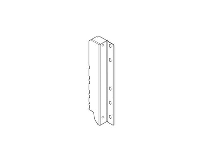 Blum TANDEMBOX Antaro back fixing bracket D‑height 83/128 mm silk white left‑hand, pack of 50