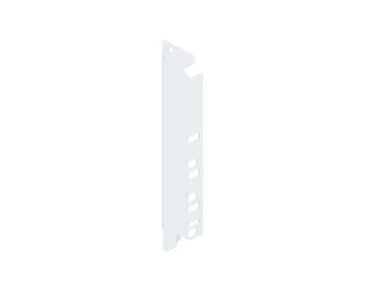 Blum TANDEMBOX Antaro back fixing bracket D‑height 83/128 mm silk white, right‑hand, industrial pack of 50