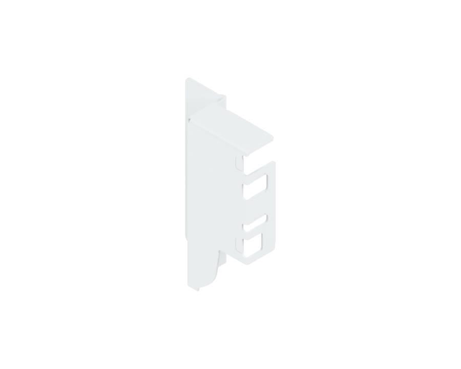 Blum TANDEMBOX antaro Back Bracket M Height 83mm Silk White Right Hand Industrial Pack Of 50 Z30M000S R. *Must be Purchased in pack quantity of 50* by W&B