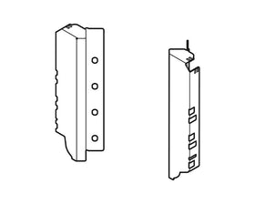 Blum TANDEMBOX Antaro Back Brackets C Height 83mm+96mm Silk White Z30C000S by W&B