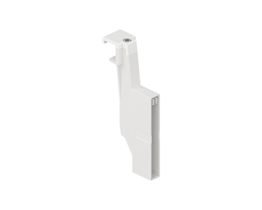 Blum TANDEMBOX Antaro cross‑divider connector, D‑height 174 mm, nylon, silk white (Z40D0002Z)