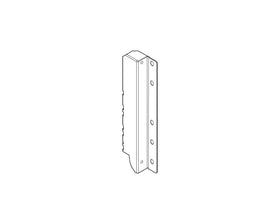 Blum TANDEMBOX antaro Back Bracket D Height 83mm+128mm Silk White Left Hand Industrial Pack Of 50 Z30D000S L . *Must be Purchased in pack quantity of 50* by W&B
