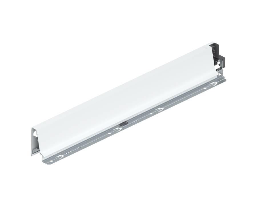 Left‑hand TANDEMBOX Antaro M‑height 500 mm steel drawer side, silk white (20‑pack, 378M5002SA)