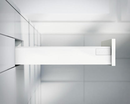 Blum TANDEMBOX Antaro M‑height 350 mm drawer sides in silk white (378M3502SA)