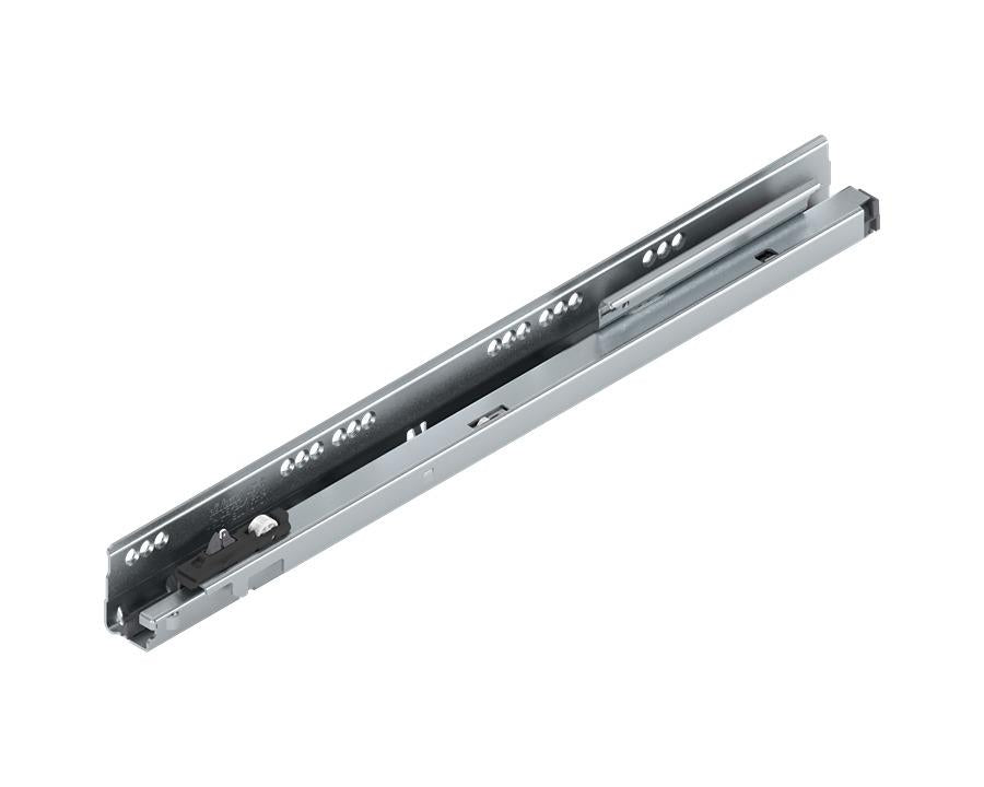 Blum TANDEMBOX 500 mm zinc-plated carcase runner, 30 kg dynamic load, with integrated BLUMOTION soft‑close (industrial pack of 20)