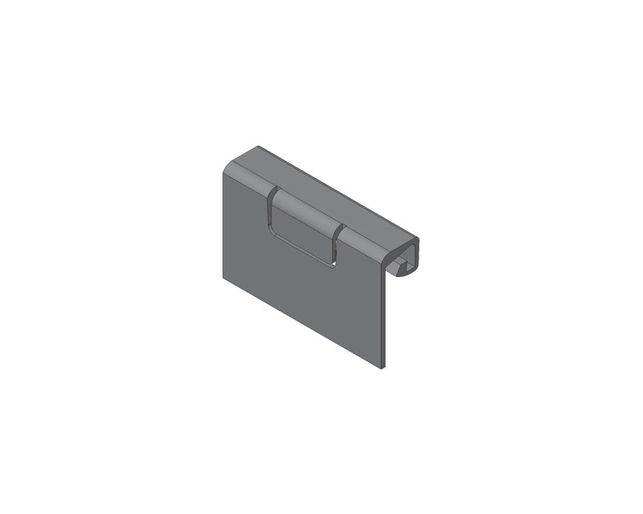 Blum TANDEMBOX Intivo nylon inner drawer handle in silk white (ZIF 80M5)