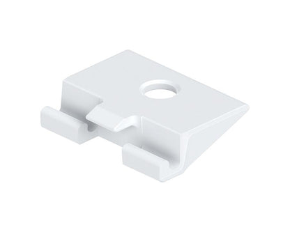 Blum TANDEMBOX Antaro locking piece in silk white nylon for drawer front securing