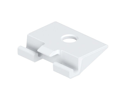 Blum TANDEMBOX Antaro locking piece in silk white nylon for drawer front securing