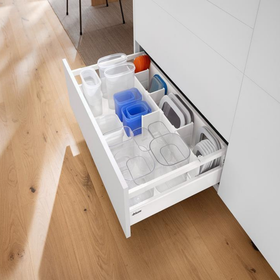 Blum TANDEMBOX antaro Cut To Size Cross Gallery 1200Cw Silk White by W&B