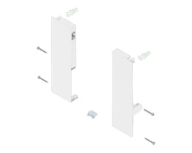 Blum TANDEMBOX Antaro INNER Drawer Brackets D Height 83mm+128mm Silk White ZIF.76D0 R&L by W&B