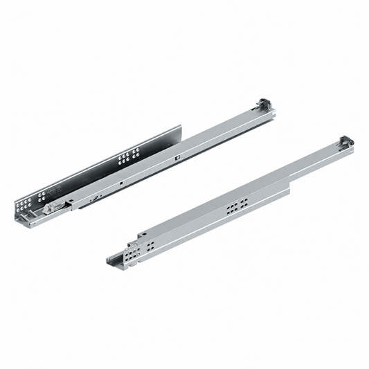 Blum TANDEM 450mm full extension drawer runners for wood with integrated BLUMOTION soft close, 30kg capacity