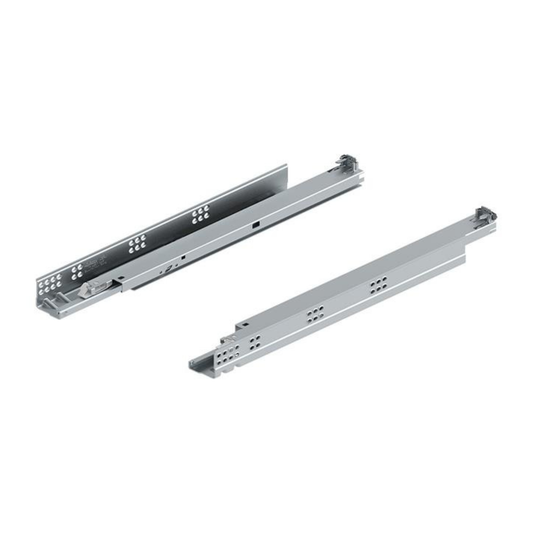 Blum TANDEM full‑extension drawer runners 450 mm 560H4500B with integrated BLUMOTION for wooden drawers