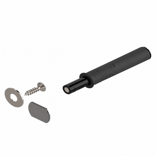 Blum TIP-ON for Doors 50mm short version with magnet in Carbon Black