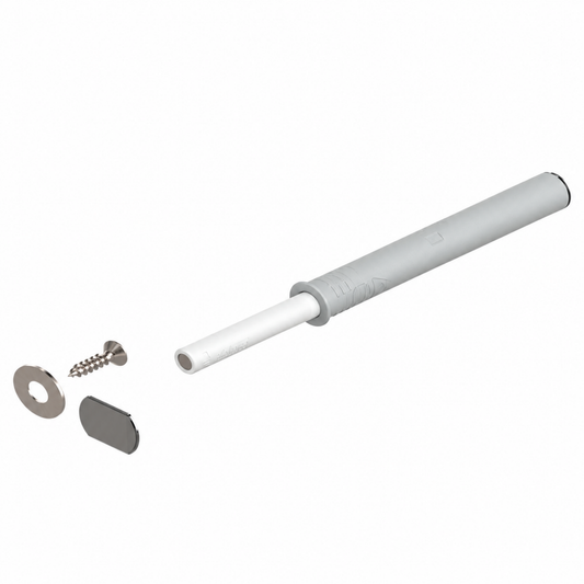 Blum TIP-ON for Doors 75mm long version with magnet in Silk White