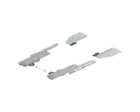 Blum TIP-ON BLUMOTION set for LEGRABOX sink application (includes latch & synchronised adapters) NL= 350 - 750mm. Total weight of the pull-out 0-20kg. Left & Right. T60L9340 by W&B