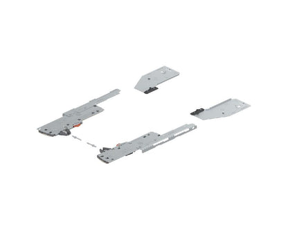 TIP‑ON BLUMOTION unit and latch set for Legrabox sink pull‑out, 350–750 mm, 0–20 kg capacity