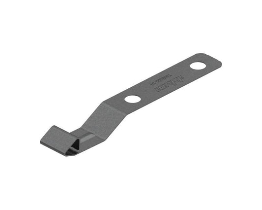 Blum TIP‑ON BLUMOTION synchronisation shaft holder T60B000H, natural steel bracket for wide TANDEMBOX drawers