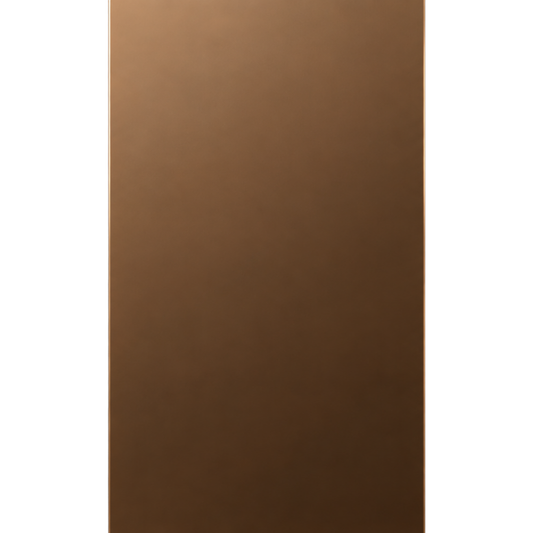 Bronze 4mm vinyl backed mirror sheet for wardrobes, interiors, and decorative wall applications