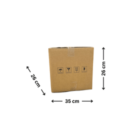 Brown Cardboard Boxes – Multiple Sizes Available
