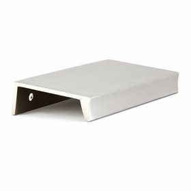 Square Lip Pull Handle - Brushed Nickel
