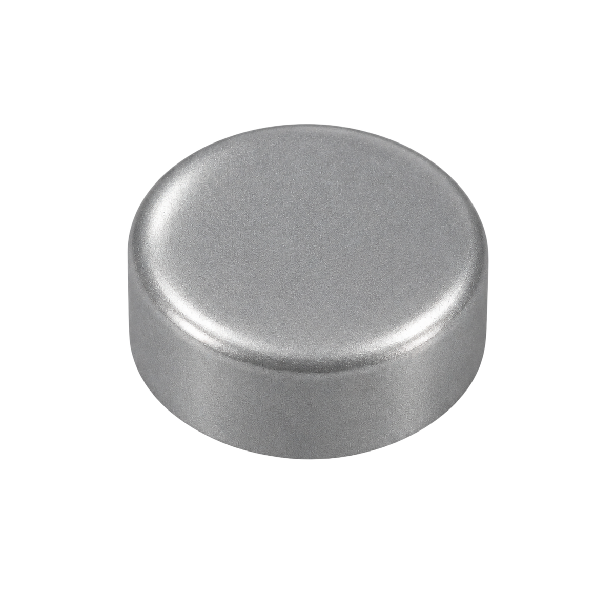 Brushed Silver | Snap on Screw Caps