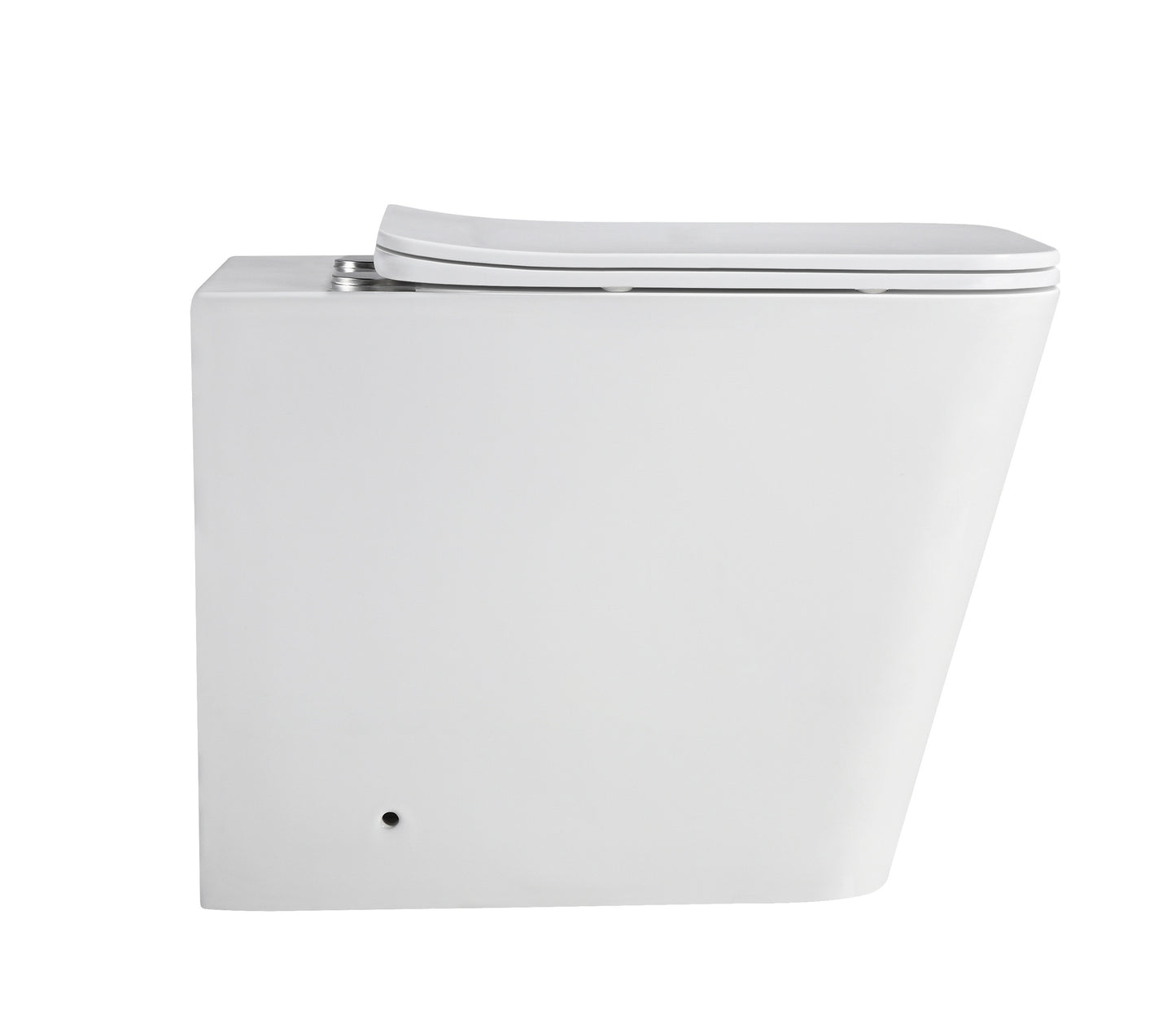 Imperial Floor Standing Rimless Toilet | Matte White | Square