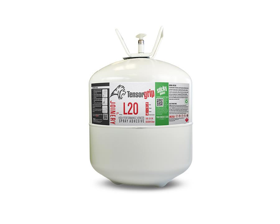 TensorGrip L20 High Performance Veneer Adhesive. Canister Size: 22L. *Canister only*