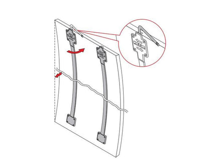 Cinetto Wooden Door Straightener. Length: 2175mm. Top and Back Adjustment