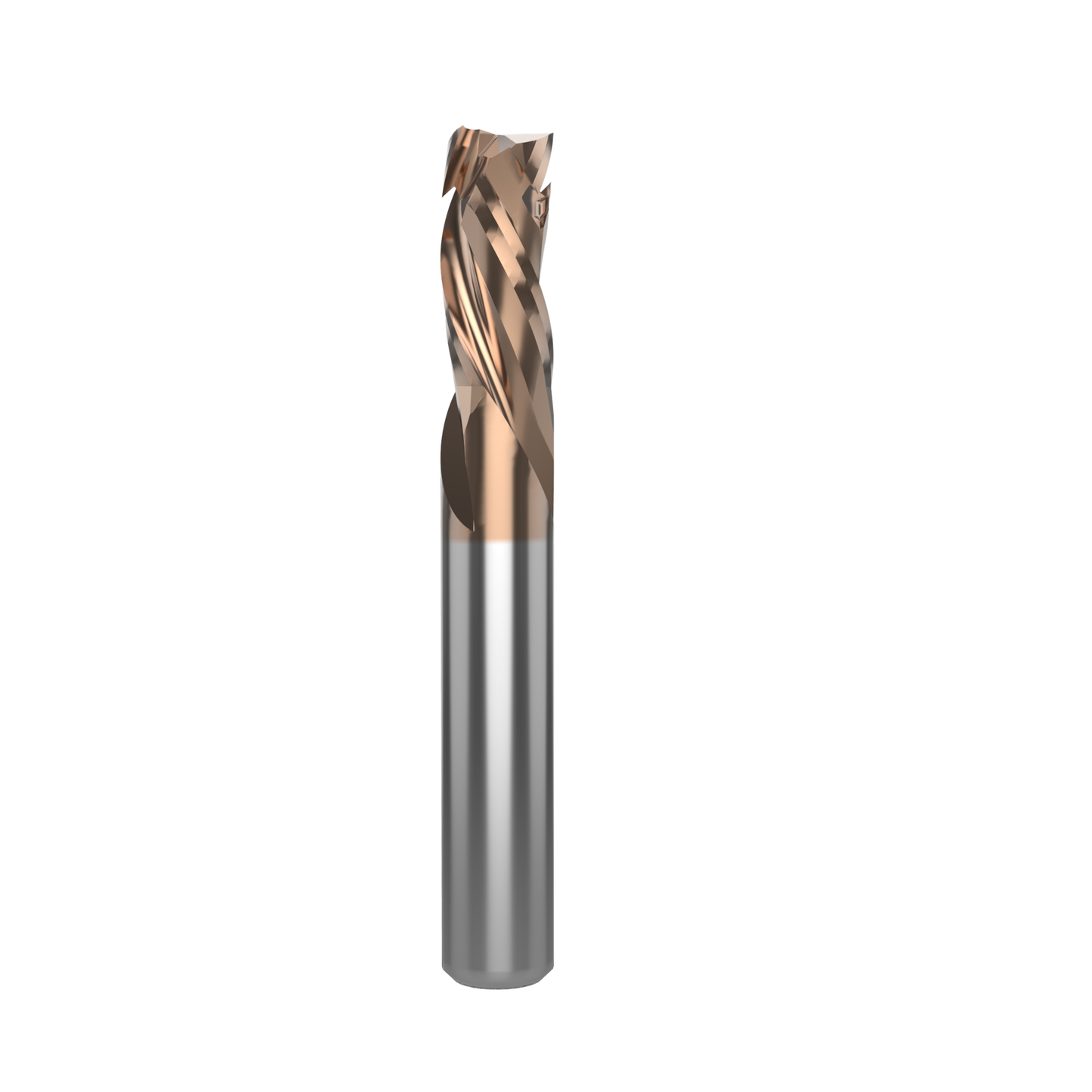 3-flute compression cutter CC10M-3 for precise, tear-free cutting of laminated boards, MDF, plywood, and composite materials – durable, low-vibration, ideal for cabinetry, panels, and professional woodworking