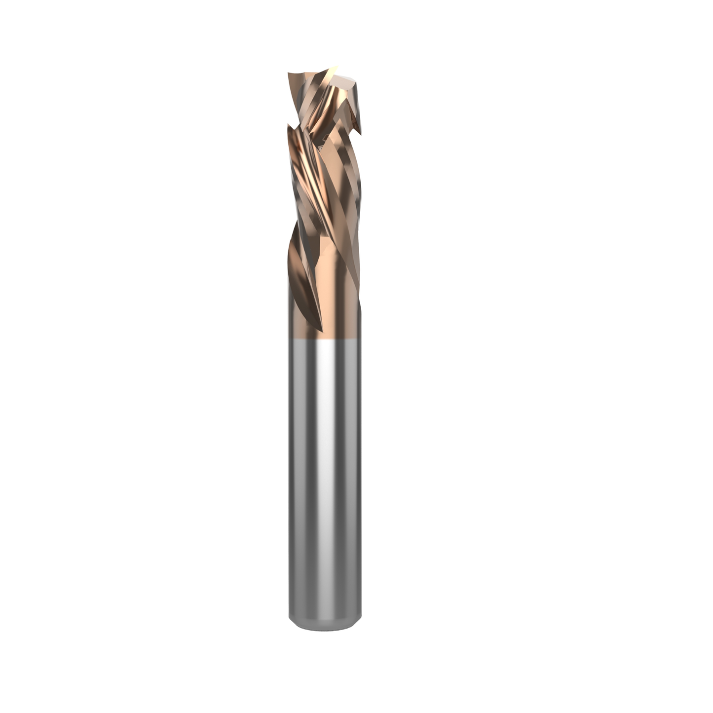 3-flute compression cutter CC3-8-3 for precise, tear-free cutting of laminated boards, MDF, plywood, and composite materials – durable, low-vibration, ideal for cabinetry, panels, and professional woodworking