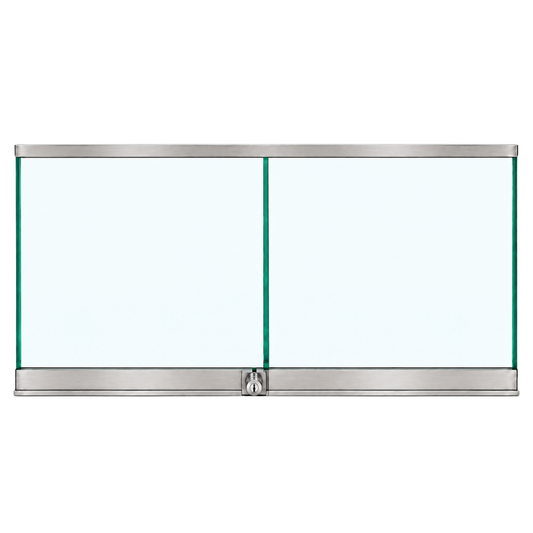 Cabinet sliding door track profiles and 2400mm track system with lower rail, H-bar and upper channel