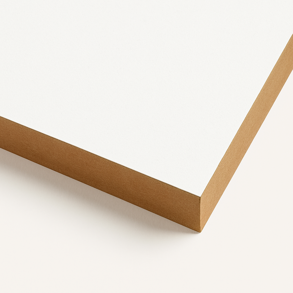 25mm | White Satin MR MDF | 2400mm x 1200mm